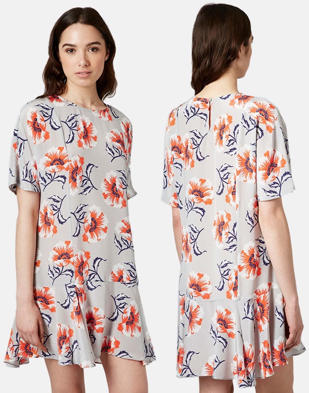 topshop dropwaist floral dress 2-horz