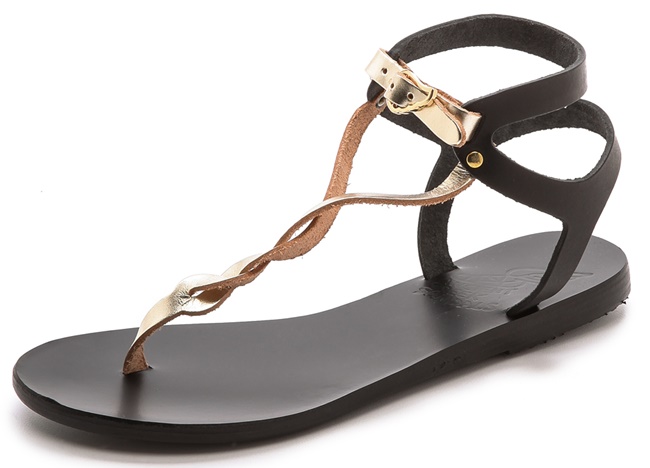 ancient greek sandals ismene