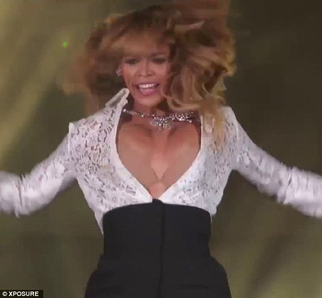 beyonce nip slip wardrobe malfunction global citizen festival 2