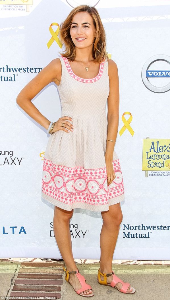 camilla belle charity event summer frock rebecca minkoff pink sandals 3
