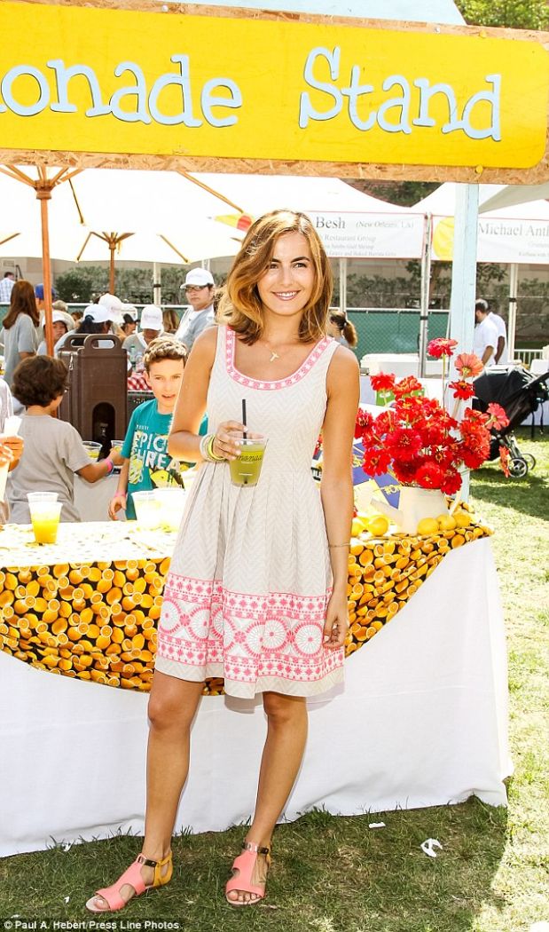 camilla belle charity event summer frock rebecca minkoff pink sandals