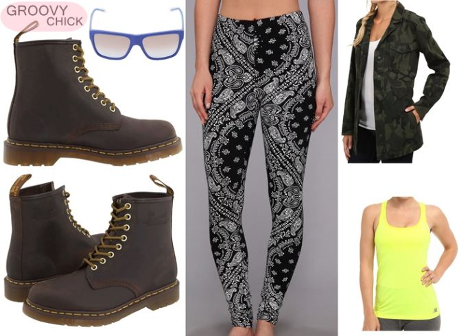 groovy mix print dr martens style