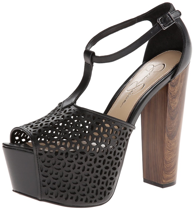 jessica simpson dany black lasercut