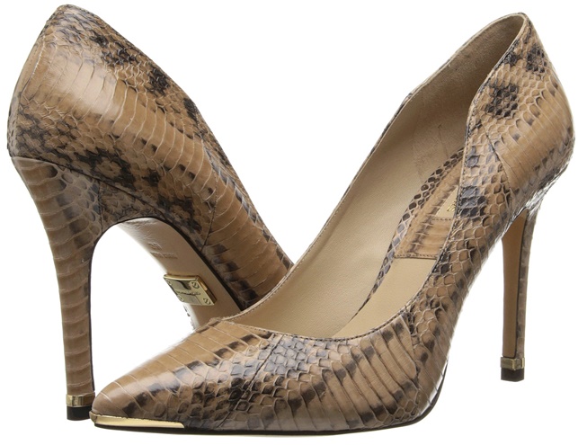 michael kors avra snake pumps