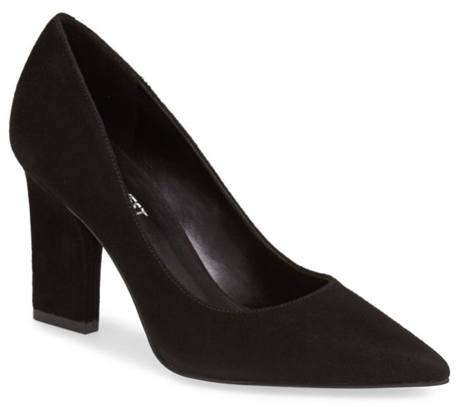 nine west u go girl suede ppumps