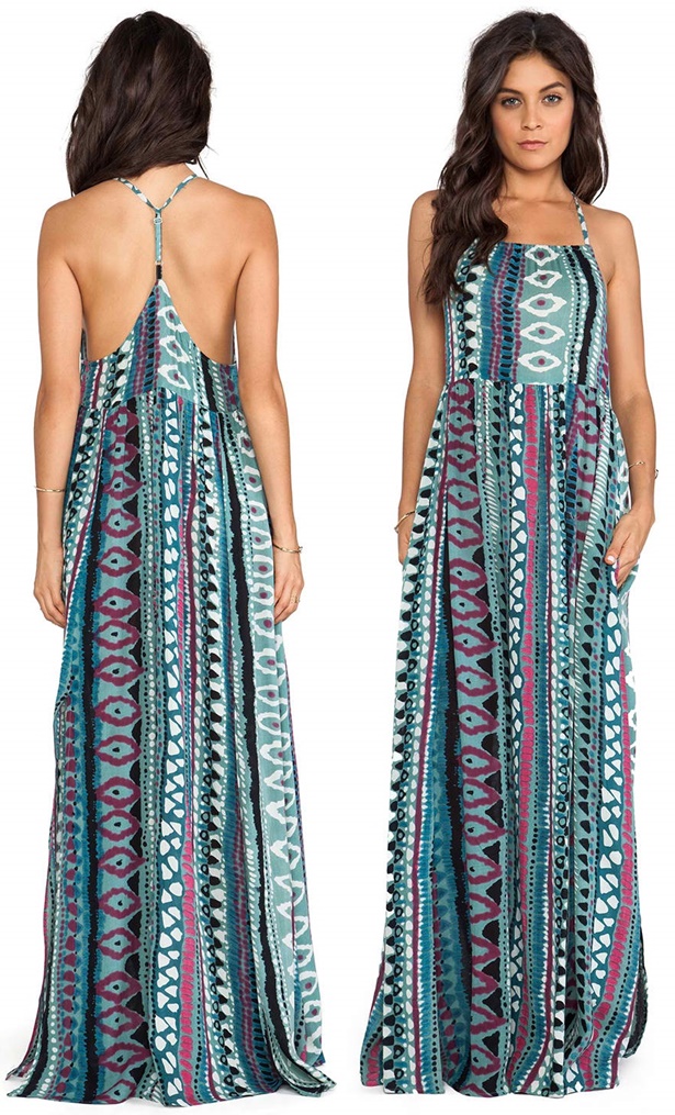 somedays lovin liar printed maxi dress 2-horz