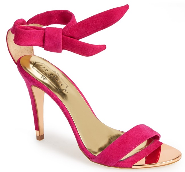 ted baker sackina bow sandals