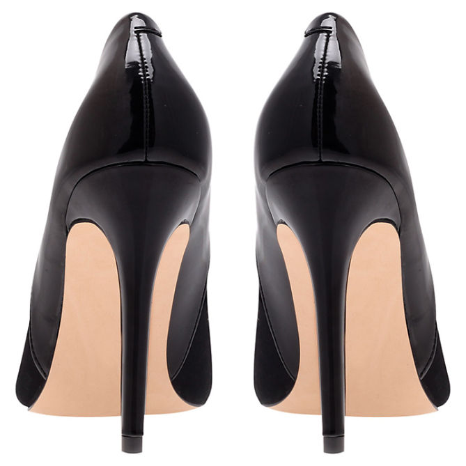 carvela ash suede mixed pointed toe pumps 2