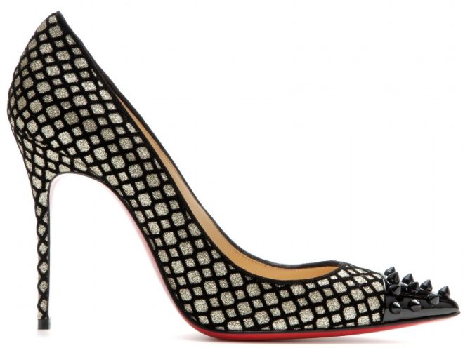 christian louboutin geo glitter floque 2