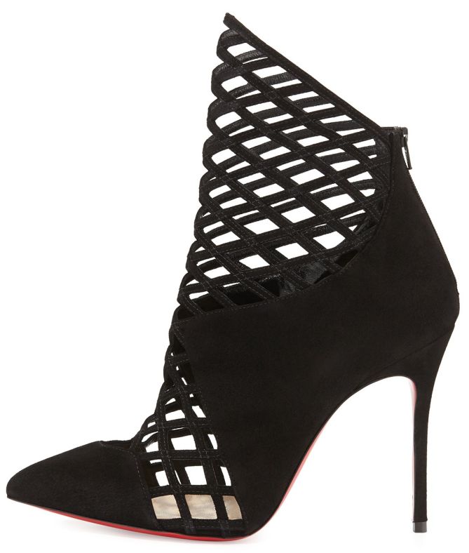 christian louboutin mrs boulglione pumps cage bootie2