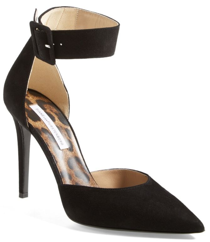 diane von furstenberg buckle pumps