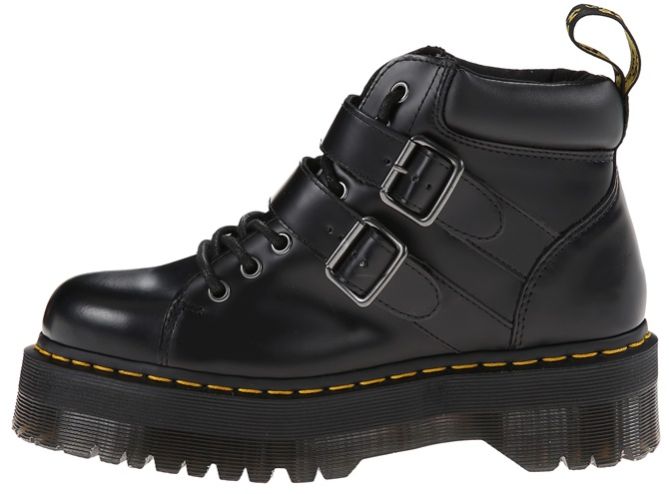 dr martens bryony buckle lace up boots e