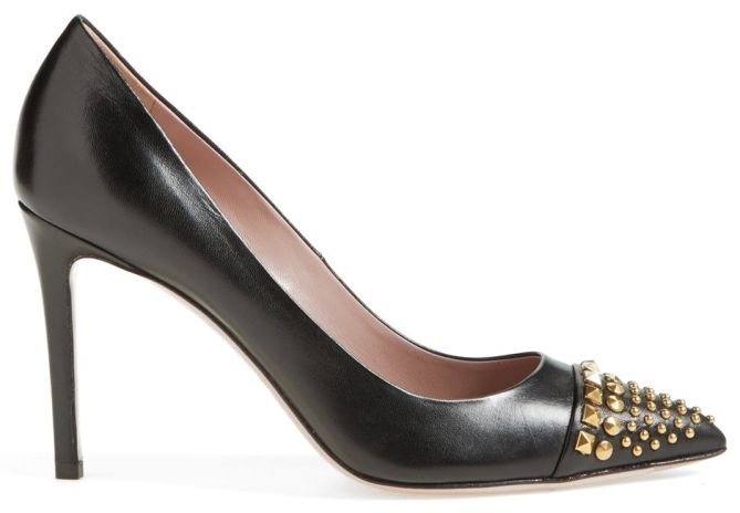 gucci coline studded cap toe pumps 2