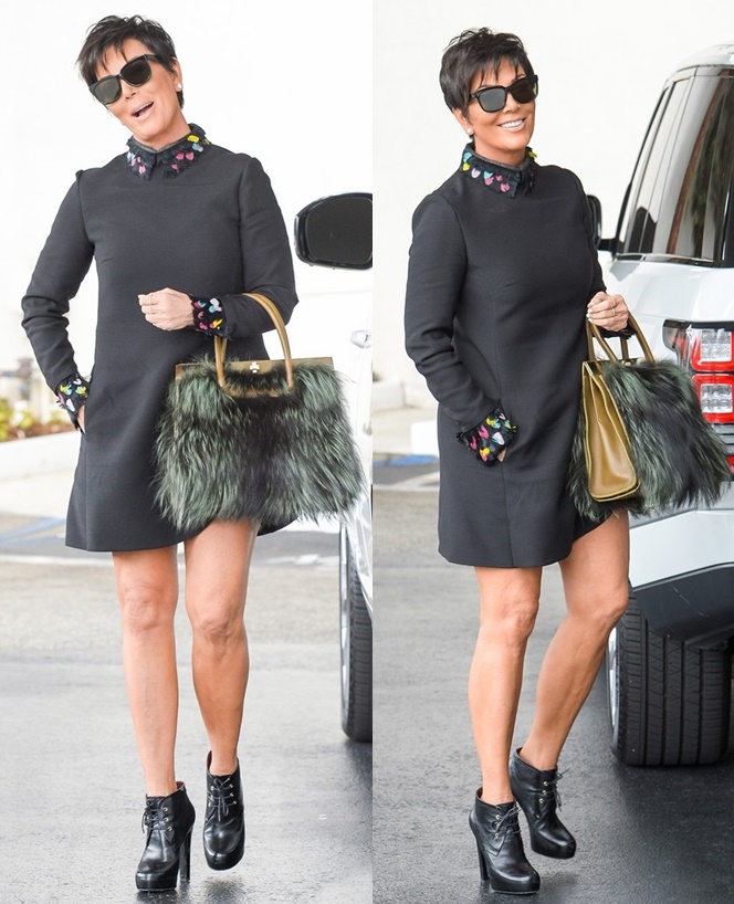 Of course Kris Jenner has a Chanel Hula Hoop Bag. Of course she