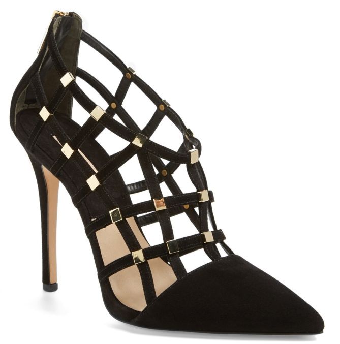 michael kors agnes cage pumps booties