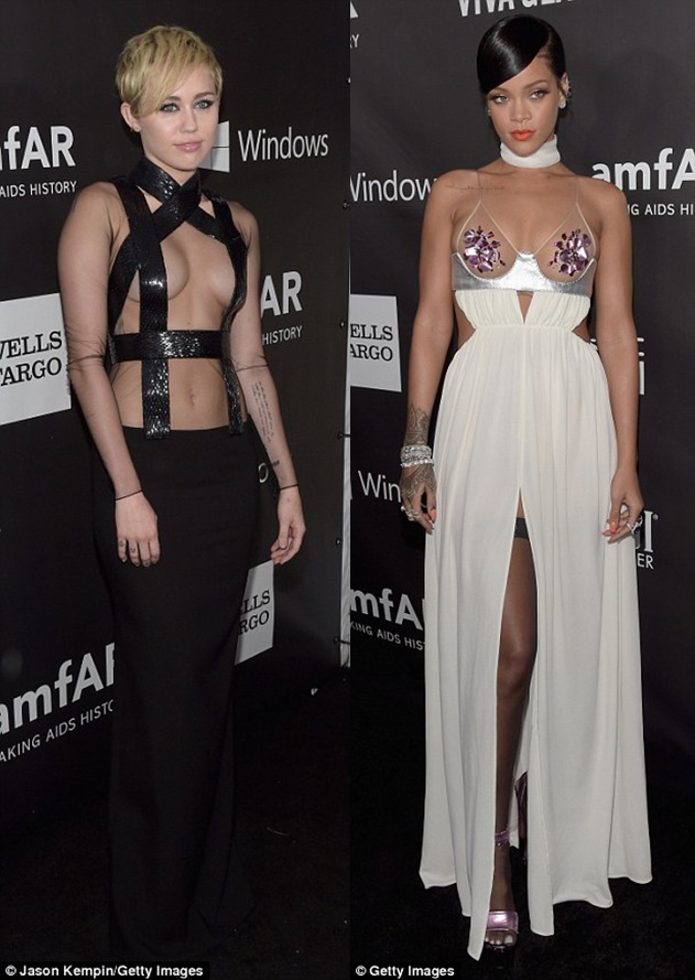 miley cyrus tom ford sheer dress amfar 2014 7-horz