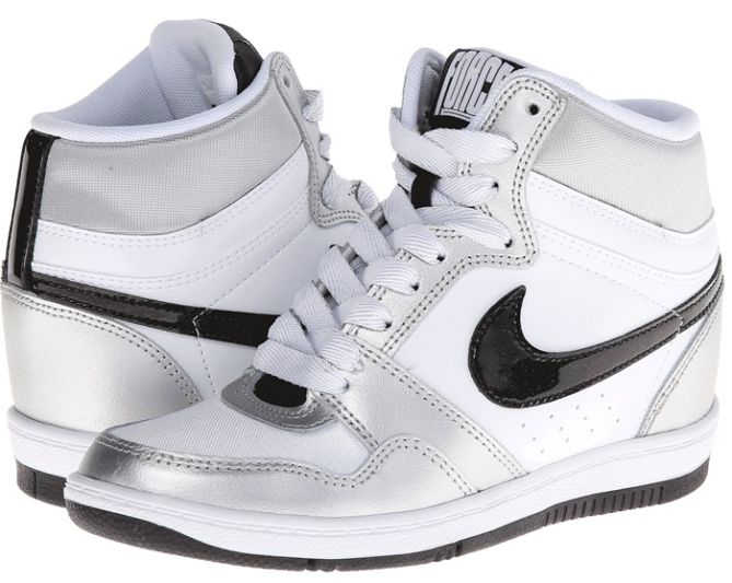 nike force sky hig top sneakers