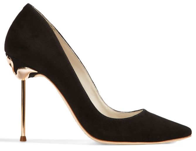 sophia webster flamingo black pumps 2