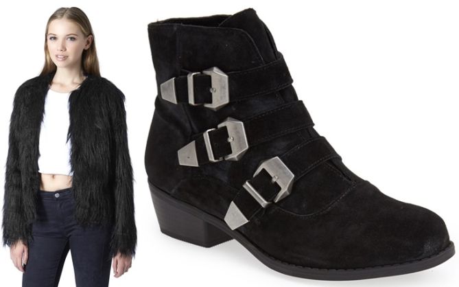 topshop billy buckle boots