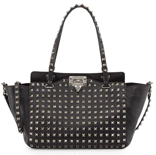 valentino rockstud tote