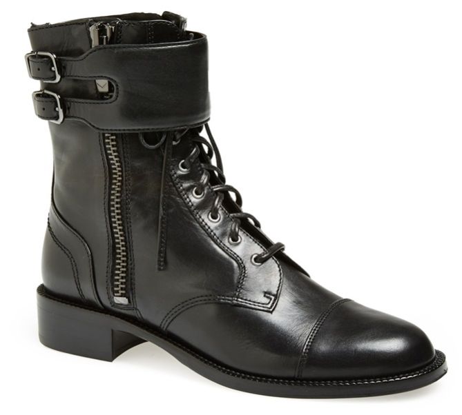 via spiga bindu lace up combat boots