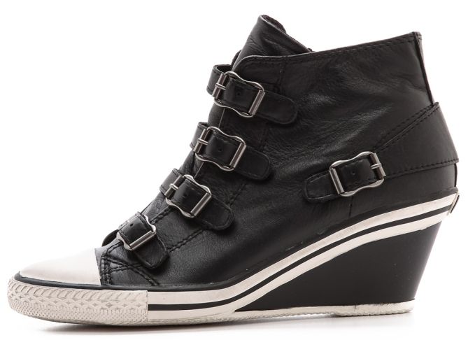 ash genial low wedge sneakers 2