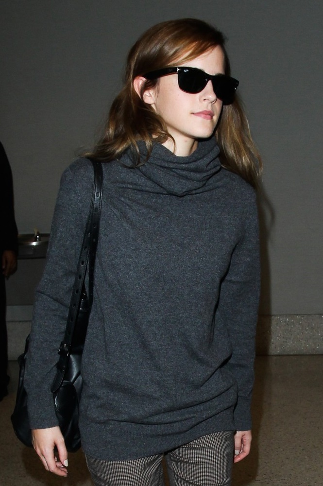 Emma Watson touches down at LAX - Part 2