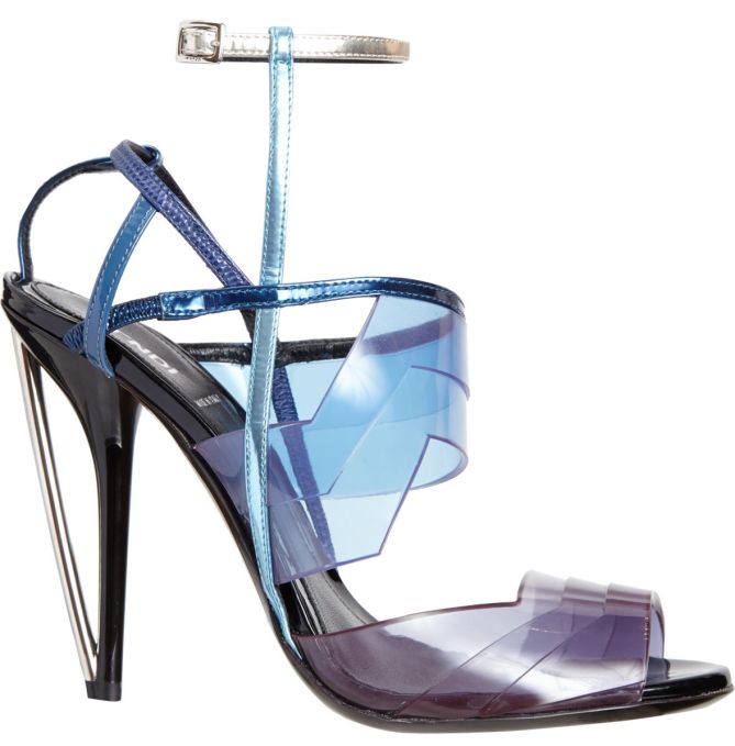 fendi iridia pvc sandals