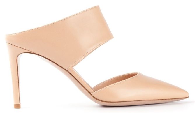 gianvito rossi double strap mules