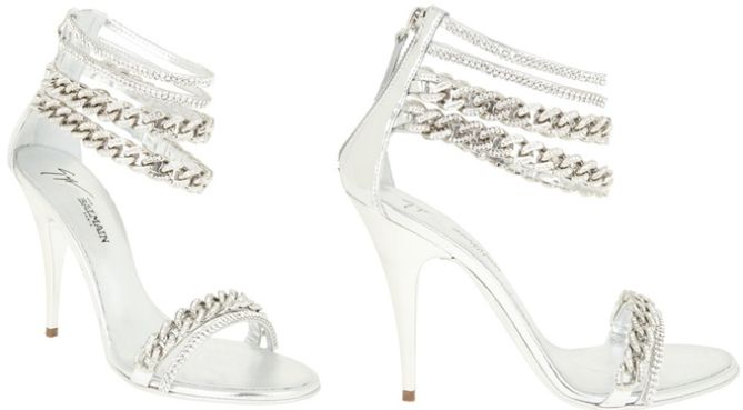 giuseppe zanotti balmain chain sandals-horz