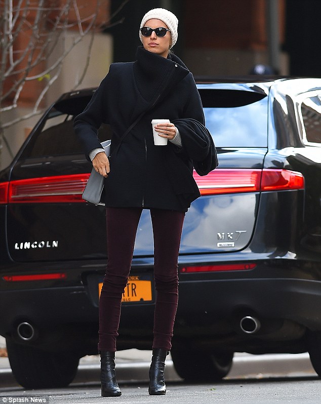 karolina kurkova boots winter fall 2014 style 3