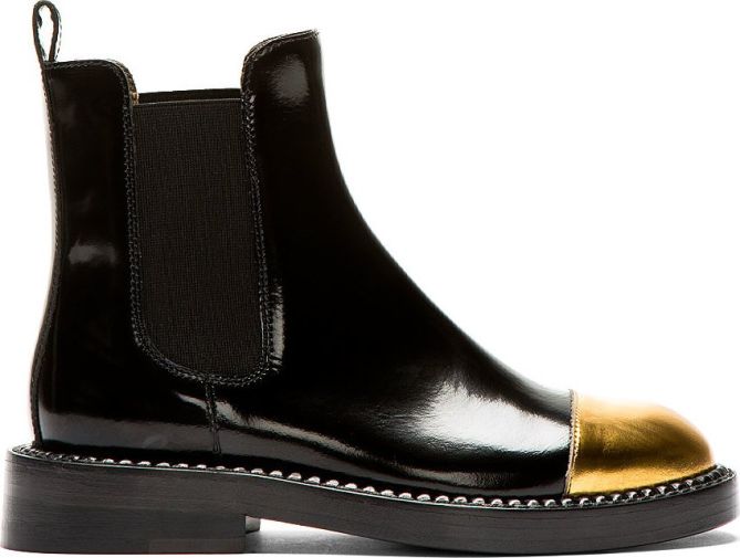 marni chelsea boots gold toe