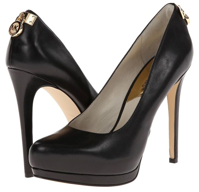 michael kors hamilton black pumps