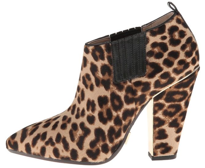 michael kors leopard boots