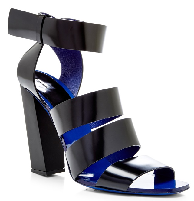 proenza schouler block heel leather sandals 2