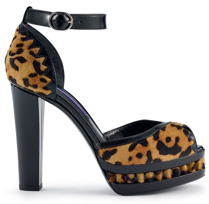 ralph lauren leopard print sandals