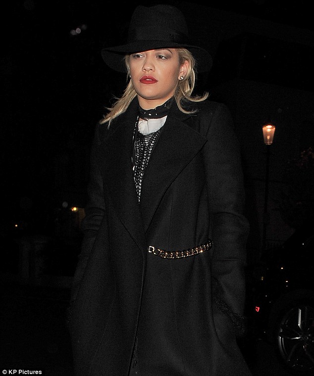 rita ora cap toe boots london 2