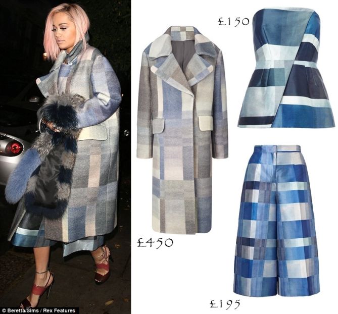 rita ora london christmas lights fendi sandas 00