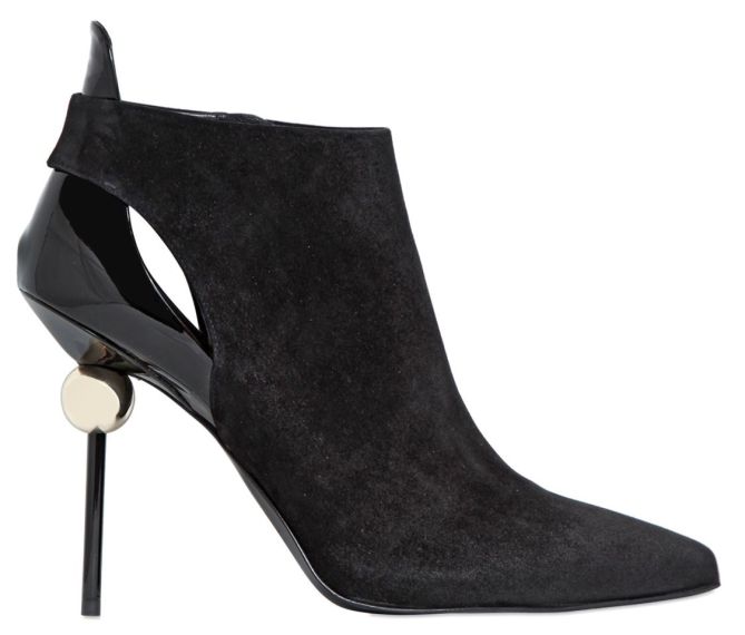 roger vivier sphere suede ankle boots