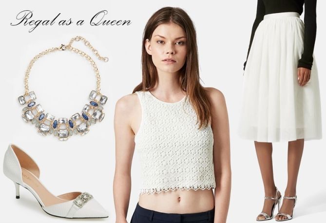 topshop crochet top-horz