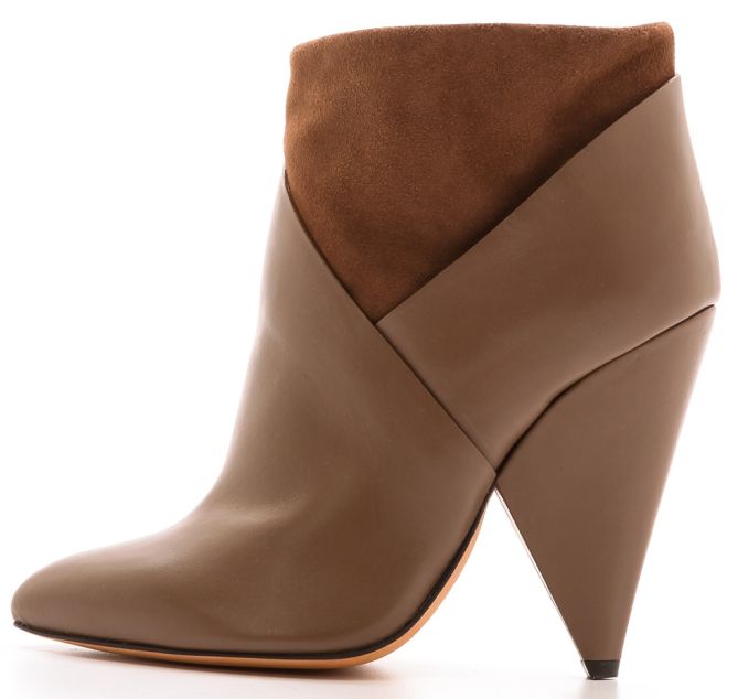 IRO kasey cone heel boots 4