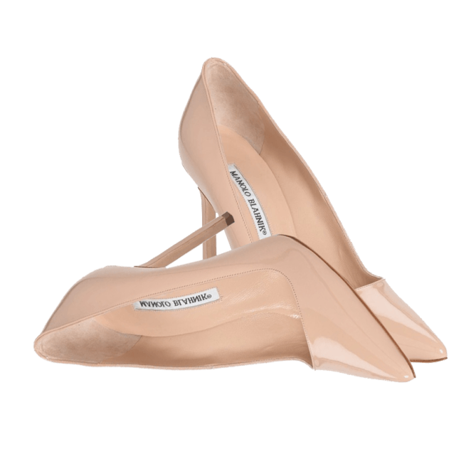 Manolo-Blahnik-BB-nude-patent-leather-Pointy-Toe-Pump