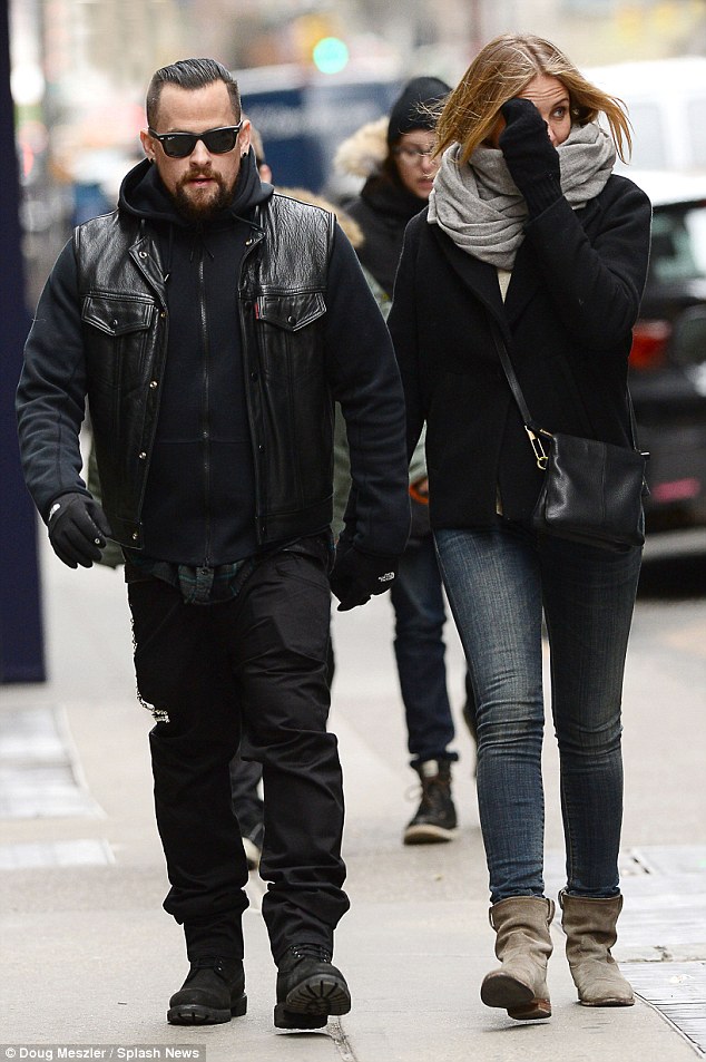 cameron diaz benji madden isable marant rugged boots manhattan november 2014 4