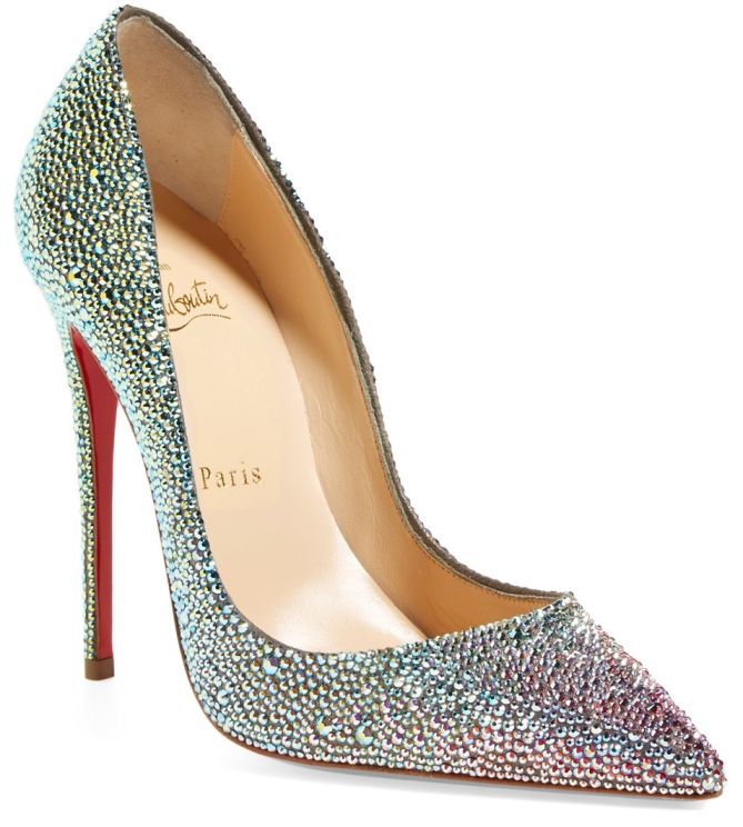 christian louboutin strass so kate ppumps