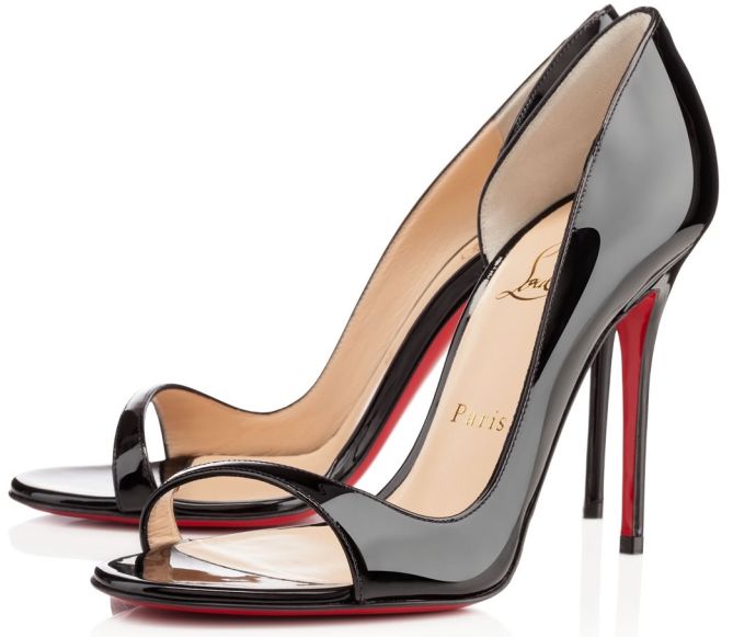 christian louboutin toboggan d orsay heels sandals