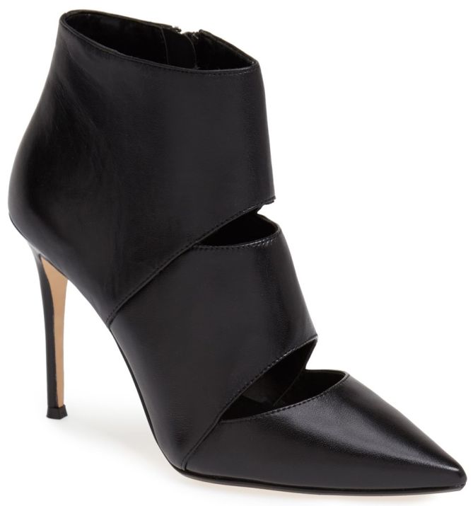 dune london adriane cutout bootie