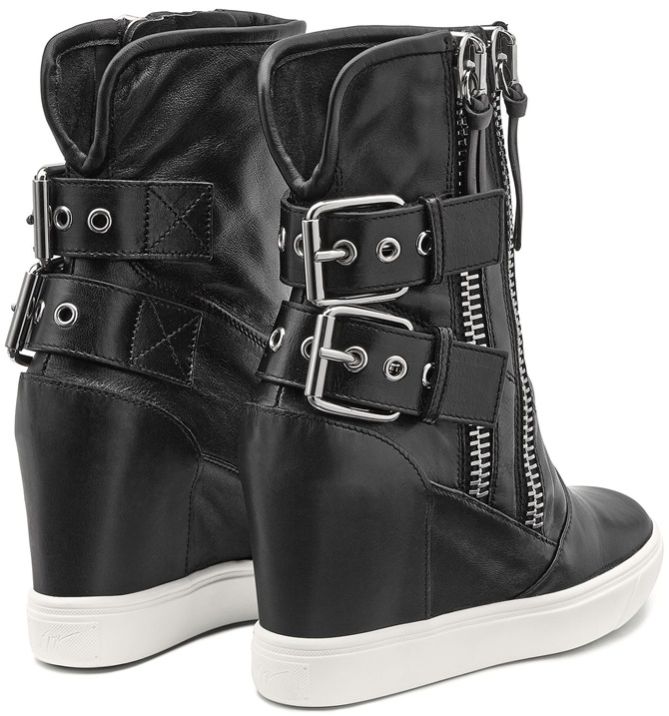 giuseppe zanoti courtney sneaker wedge 2