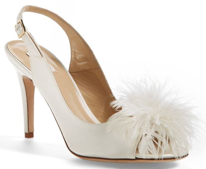 kate spade cyprus slingback fur pumps