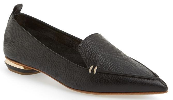 nicholas kirkwood pointed toe loafers