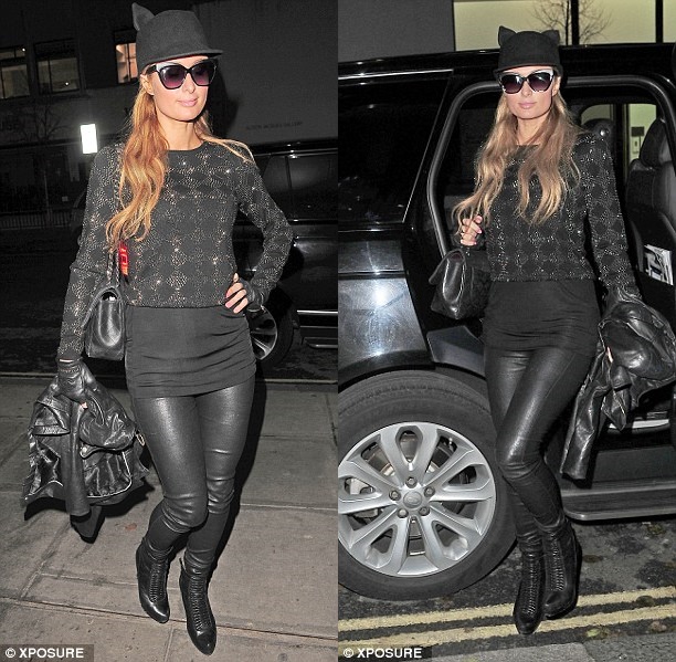 paris hilton london party chiltern december 2014 lindsay lohan 8-horz